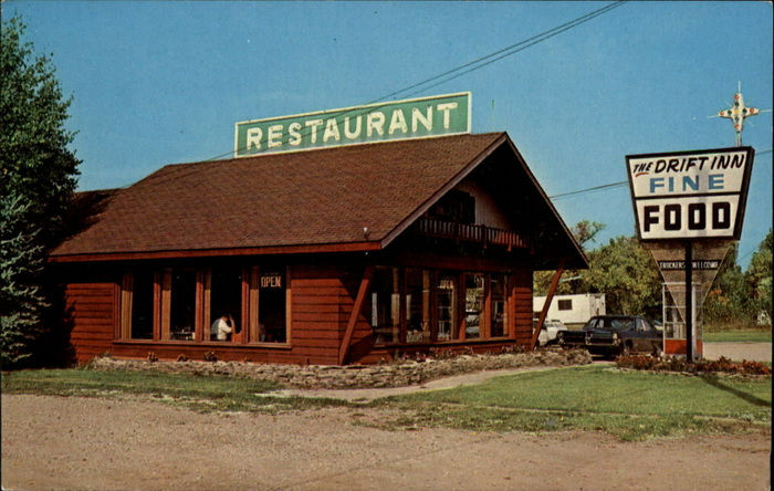 Drift Inn - Old Postcard View